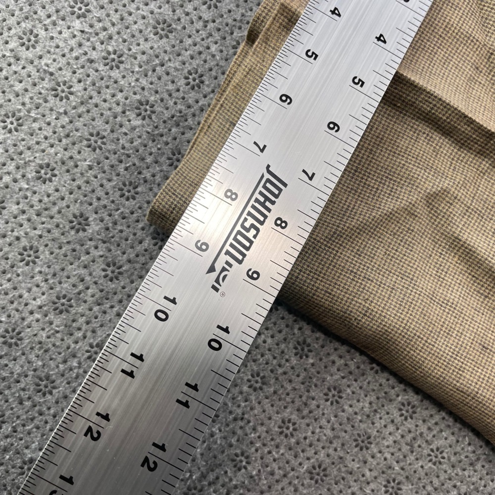Linea Naturale Luxe Tessuti di Sondrio 100% Linen Pants Italy Tan Brown W38xL34 - Picture 10 of 11